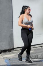 ARIEL WINTER in Tights Out in Los Angeles 09/27/2016