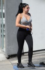 ARIEL WINTER in Tights Out in Los Angeles 09/27/2016