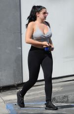 ARIEL WINTER in Tights Out in Los Angeles 09/27/2016