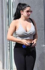 ARIEL WINTER in Tights Out in Los Angeles 09/27/2016