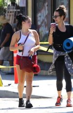 ARIEL WINTER Leaves a Yoga Class in Studio City 09/14/2016