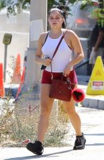 ARIEL WINTER Leaves a Yoga Class in Studio City 09/14/2016