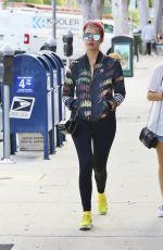 ASHLEY BENSON in Tights Out in Los Angeles 09/12/2016