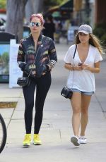 ASHLEY BENSON in Tights Out in Los Angeles 09/12/2016