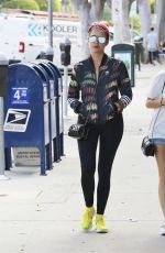ASHLEY BENSON in Tights Out in Los Angeles 09/12/2016