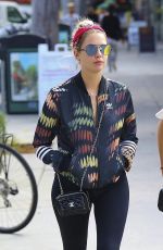 ASHLEY BENSON in Tights Out in Los Angeles 09/12/2016