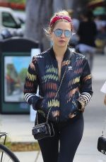 ASHLEY BENSON in Tights Out in Los Angeles 09/12/2016