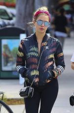 ASHLEY BENSON in Tights Out in Los Angeles 09/12/2016
