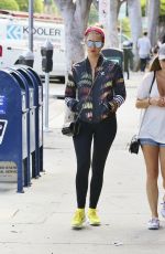 ASHLEY BENSON in Tights Out in Los Angeles 09/12/2016