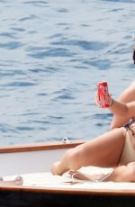 ASHLEY BENSON, SHAY MITCHELL and TROIAN BELLISARIO in Swismuit and Bikinis at a Boat in Capri 09/09/2016