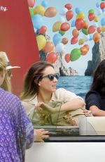 ASHLEY BENSON, SHAY MITCHELL and TROIAN BELLISARIO in Swismuit and Bikinis at a Boat in Capri 09/09/2016