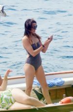 ASHLEY BENSON, SHAY MITCHELL and TROIAN BELLISARIO in Swismuit and Bikinis at a Boat in Capri 09/09/2016
