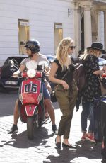 ASHLEY BENSON, TROIAN BELLISARIO and SHAY MITCHELL Out in Rome 09/06/2016