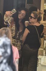 ASHLEY BENSON, TROIAN BELLISARIO and SHAY MITCHELL Out in Rome 09/06/2016