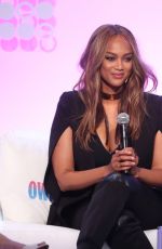 ASHLEY GRAHAM and TYRA BANKS at Cosmopolitan Fun Fear Money 09/24/2016