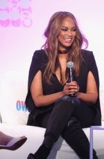 ASHLEY GRAHAM and TYRA BANKS at Cosmopolitan Fun Fear Money 09/24/2016