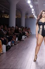 ASHLEY GRAHAM Showcasing Her Lingerie Line for Sddition Elle at NYFW 09/14/2016