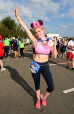 ASHLEY JAMES at Disneyland Paris Half Marathon Weekend 09/24/2016