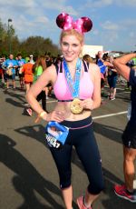 ASHLEY JAMES at Disneyland Paris Half Marathon Weekend 09/24/2016