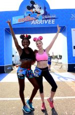 ASHLEY JAMES at Disneyland Paris Half Marathon Weekend 09/24/2016