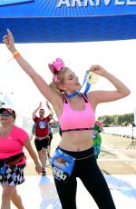 ASHLEY JAMES at Disneyland Paris Half Marathon Weekend 09/24/2016