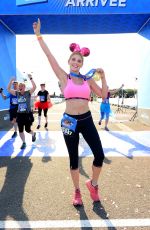 ASHLEY JAMES at Disneyland Paris Half Marathon Weekend 09/24/2016