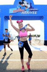 ASHLEY JAMES at Disneyland Paris Half Marathon Weekend 09/24/2016