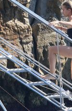 ASHLEY OLSEN in Swimsuit in Antibes 09/25/2016