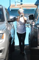 ASHLEY TISDALE Leaves a Pilates Class in Los Angeles 09/16/2016