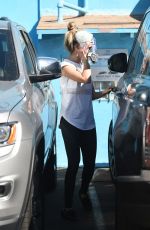 ASHLEY TISDALE Leaves a Pilates Class in Los Angeles 09/16/2016
