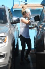 ASHLEY TISDALE Leaves a Pilates Class in Los Angeles 09/16/2016
