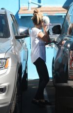 ASHLEY TISDALE Leaves a Pilates Class in Los Angeles 09/16/2016