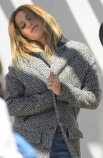 ASHLEY TISDALE on the Set of a Photoshoot in Hollywood 09/01/2016