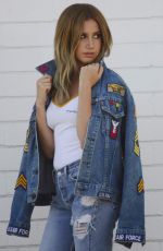 ASHLEY TISDALE on the Set of a Photoshoot in Hollywood 09/01/2016
