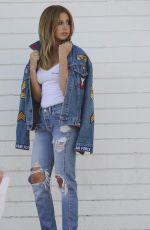 ASHLEY TISDALE on the Set of a Photoshoot in Hollywood 09/01/2016