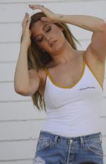 ASHLEY TISDALE on the Set of a Photoshoot in Hollywood 09/01/2016