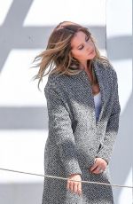 ASHLEY TISDALE on the Set of a Photoshoot in West Hollywood 09/01/2016