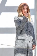 ASHLEY TISDALE on the Set of a Photoshoot in West Hollywood 09/01/2016