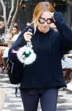 ASHLEY TISDALE Out for Lunch at Zinque in Los Angeles 09/11/2016
