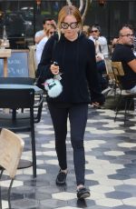 ASHLEY TISDALE Out for Lunch at Zinque in Los Angeles 09/11/2016