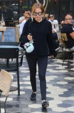 ASHLEY TISDALE Out for Lunch in West Hollywood 09/12/2016