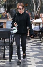 ASHLEY TISDALE Out for Lunch in West Hollywood 09/12/2016