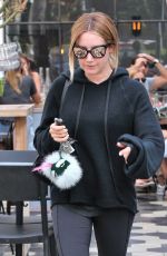 ASHLEY TISDALE Out for Lunch in West Hollywood 09/12/2016