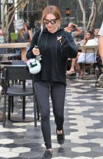 ASHLEY TISDALE Out for Lunch in West Hollywood 09/12/2016