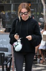 ASHLEY TISDALE Out for Lunch in West Hollywood 09/12/2016