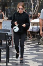 ASHLEY TISDALE Out for Lunch in West Hollywood 09/12/2016
