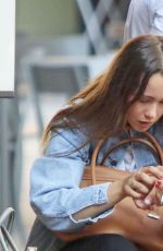 AURORA RAMAZZOTTI at Radetzki Cafe in Milan 09/01/2016