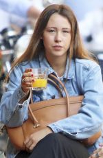 AURORA RAMAZZOTTI at Radetzki Cafe in Milan 09/01/2016
