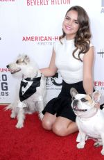 BAILEE MADISON at 6th Annual American Humane Association Hero Dog Awards in Beverly Hills 09/10/2016