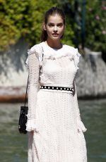 BARBARA PALVIN Arrives at Hotel Excelsior in Venice 09/01/2016